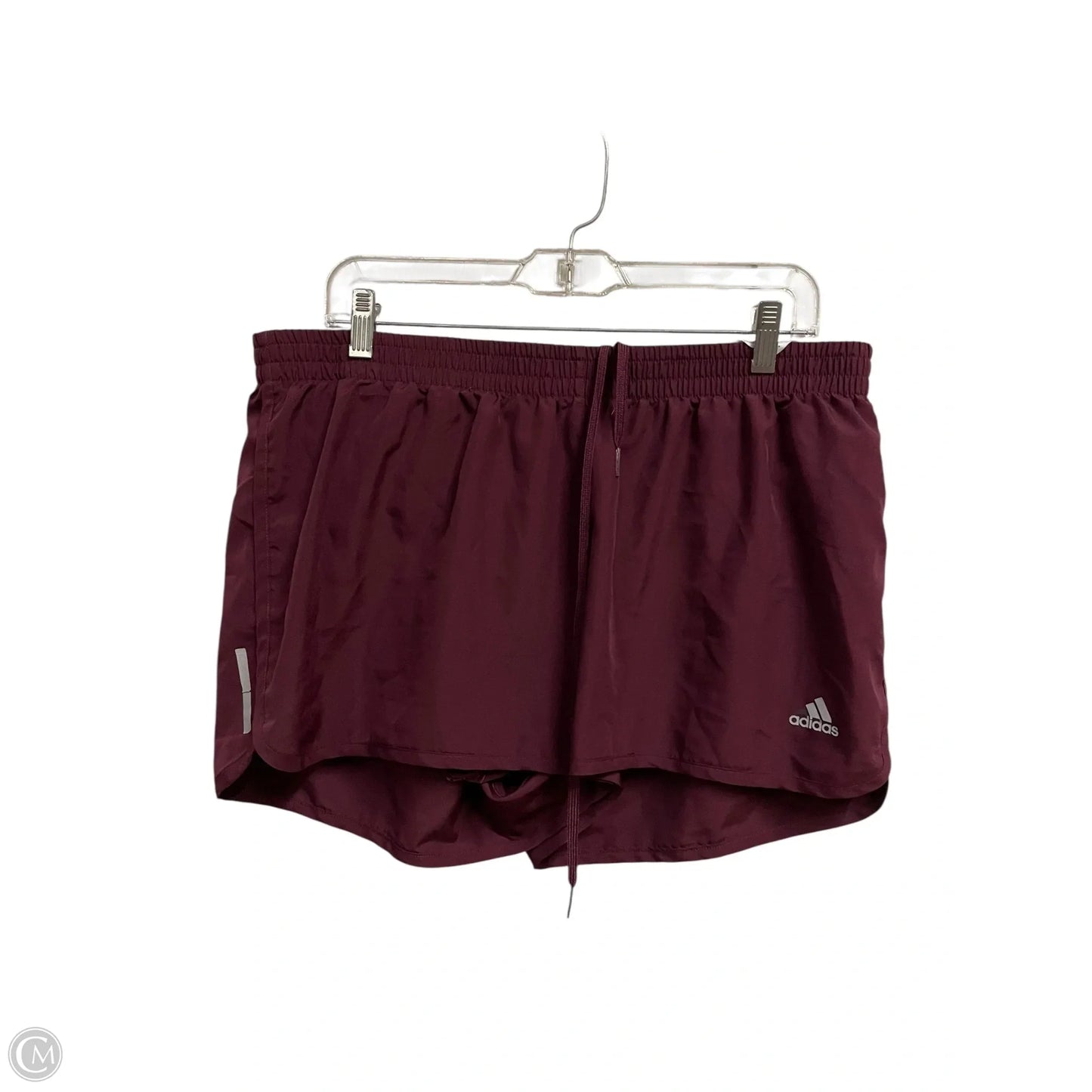 Athletic Shorts By Adidas In Purple, Size: Xl
