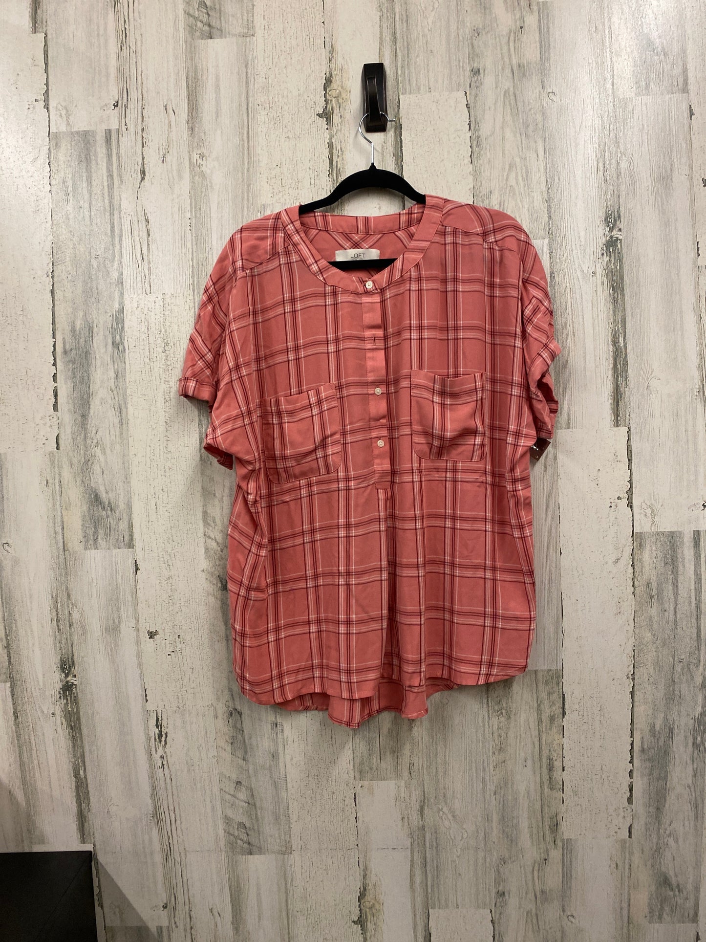 Top Short Sleeve By Loft  Size: L