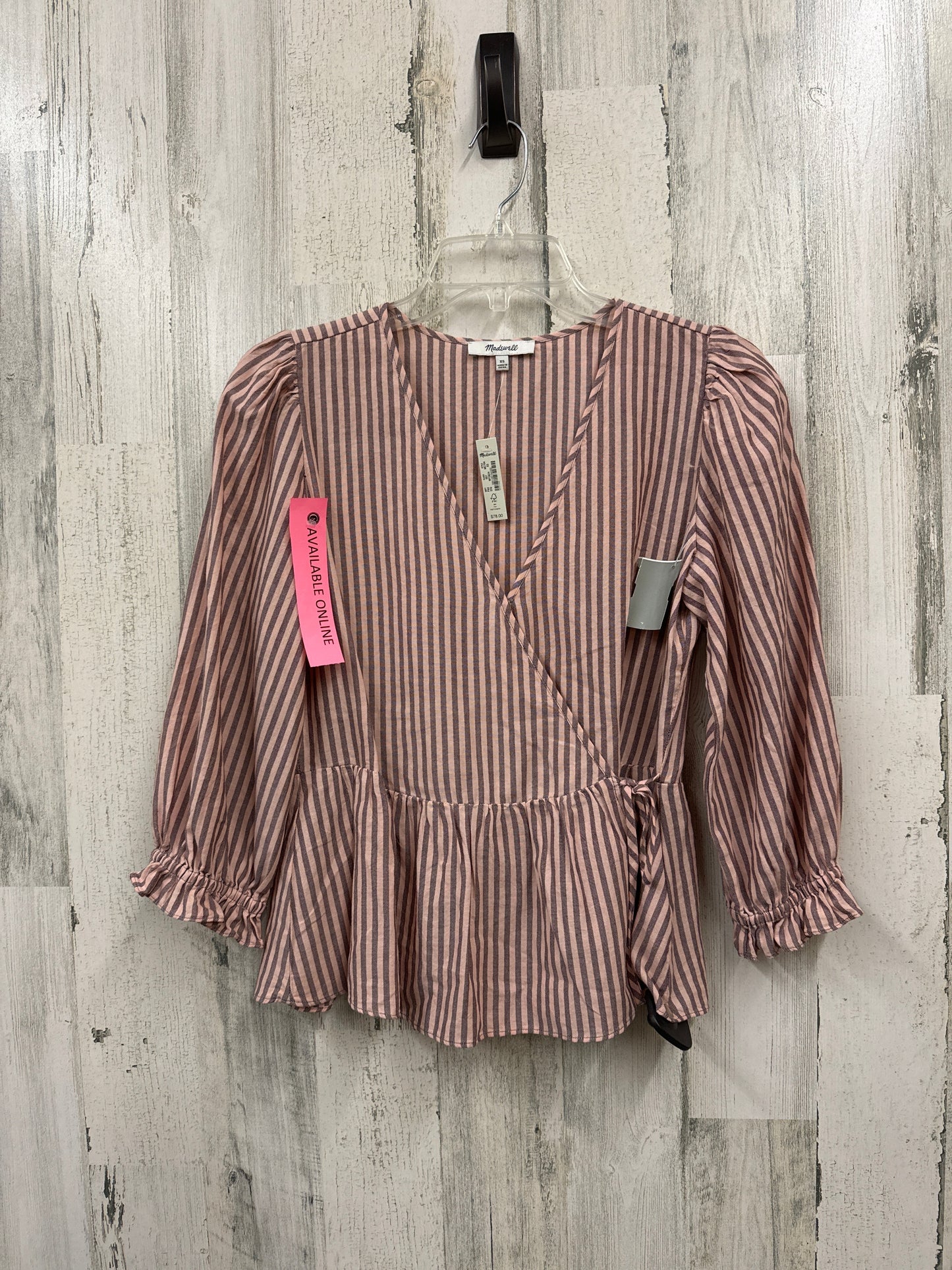 Top Long Sleeve By Madewell  Size: Xs