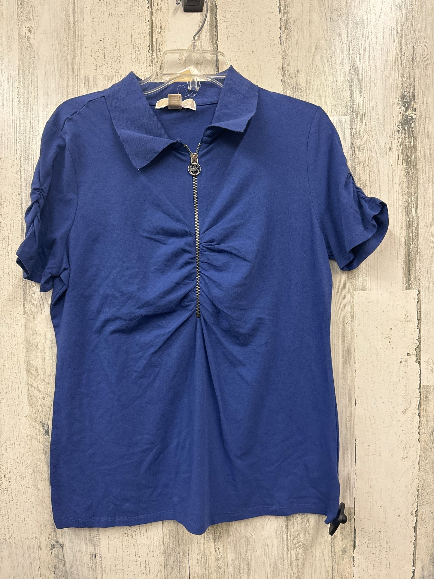 Blue Top Short Sleeve Michael Kors, Size Xl