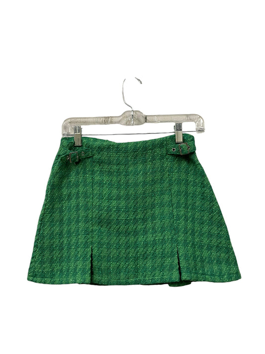 Skirt Mini & Short By Forever 21 In Green, Size: S