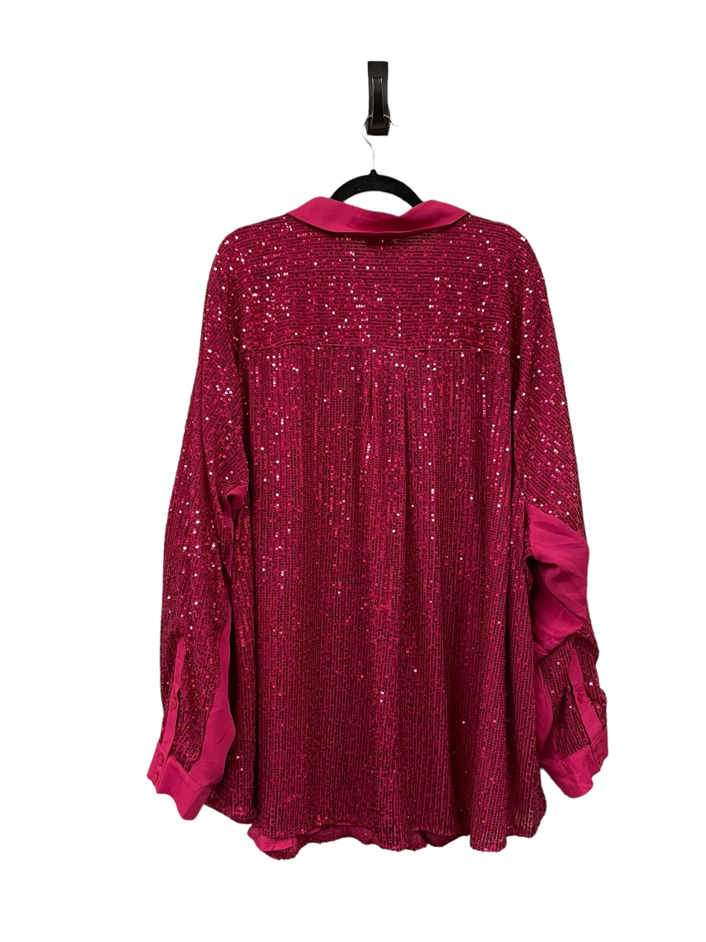 Top Long Sleeve By Torrid In Pink, Size: 6