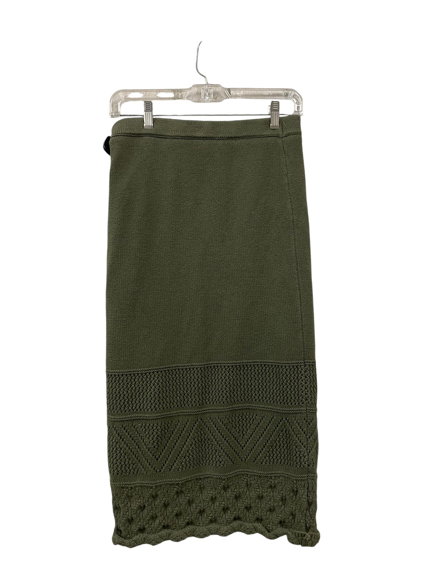 Skirt Midi By House Of Harlow In Green, Size: S