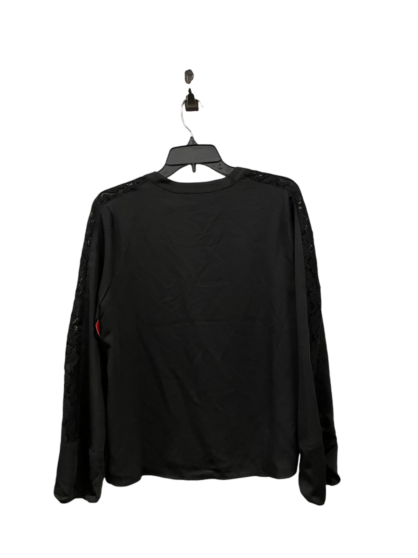 Top Long Sleeve By Bcbgmaxazria In Black, Size: S