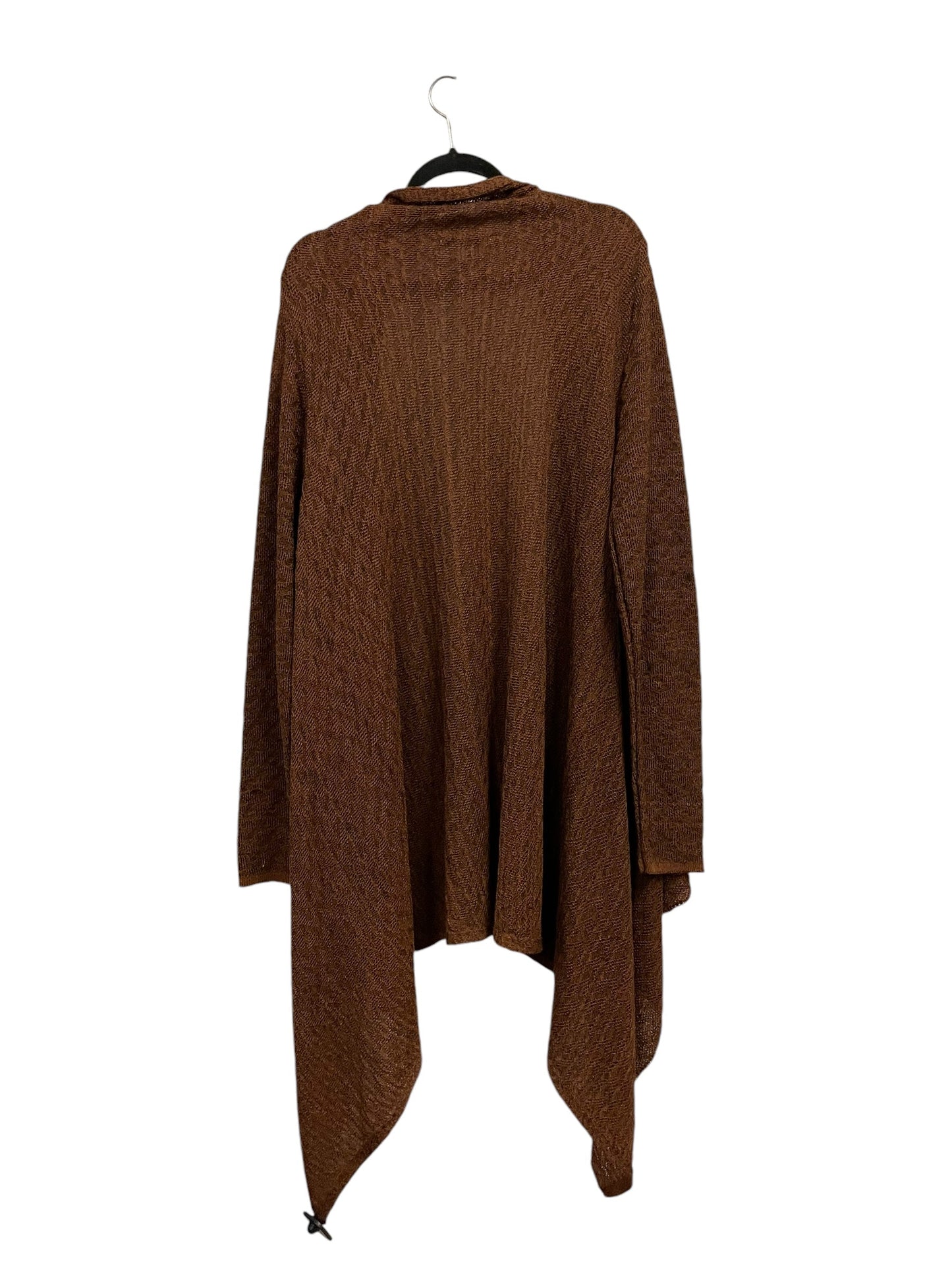 Sweater By Coldwater Creek In Brown, Size: L