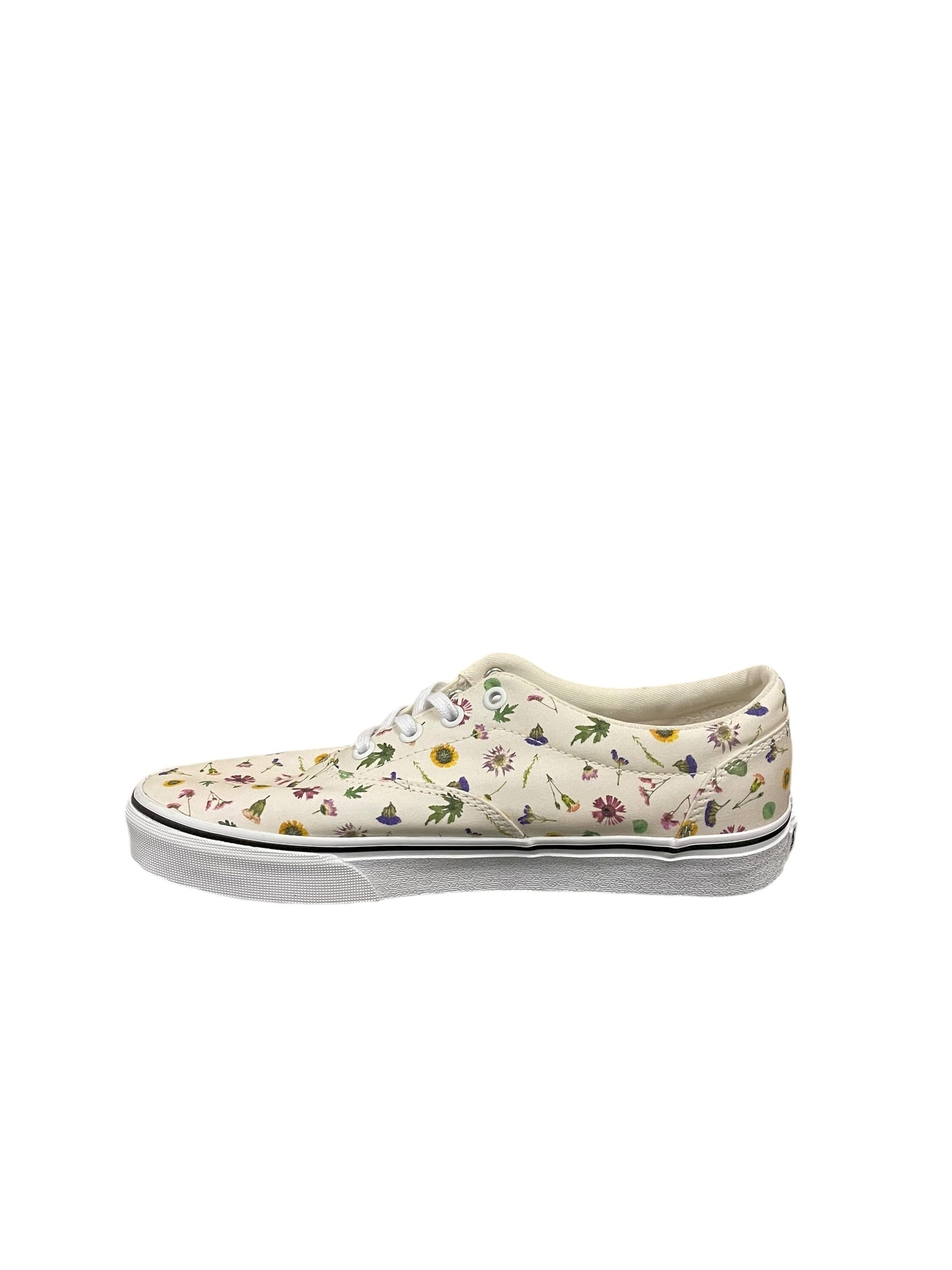 Shoes Sneakers By Vans In Floral Print, Size: 9.5