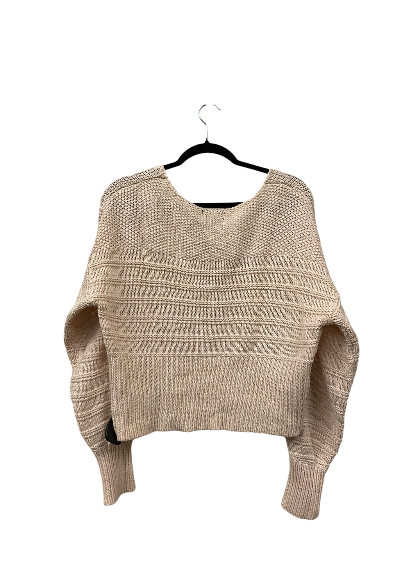 Sweater By Top Shop In Cream, Size: S