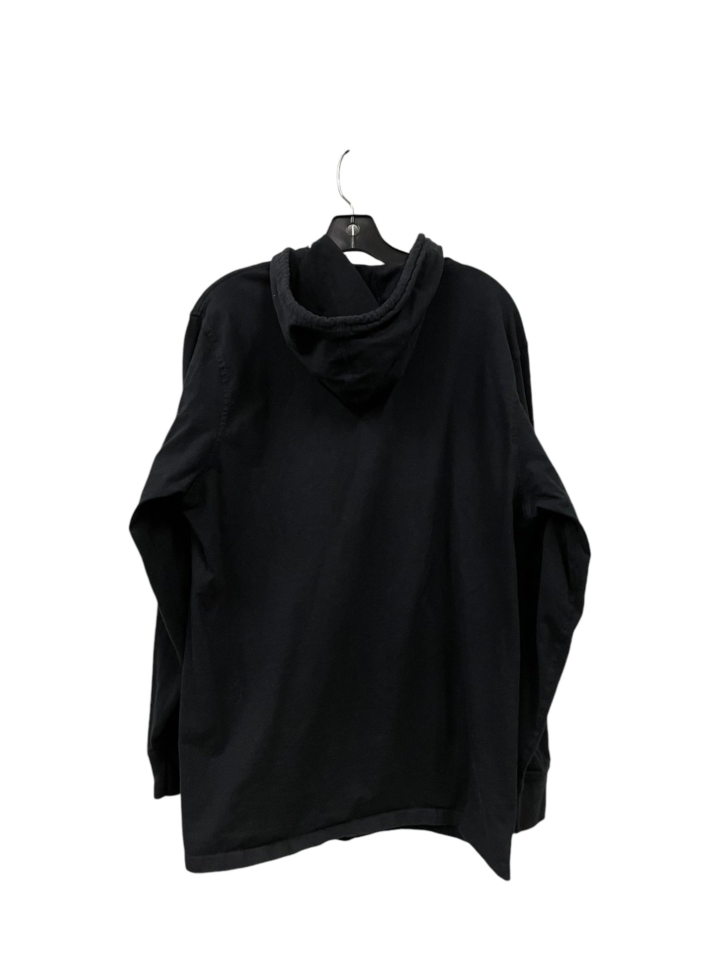 Top Long Sleeve By Champion In Black, Size: L