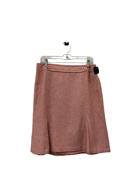 Skirt Mini & Short By Loft In Orange, Size: 10