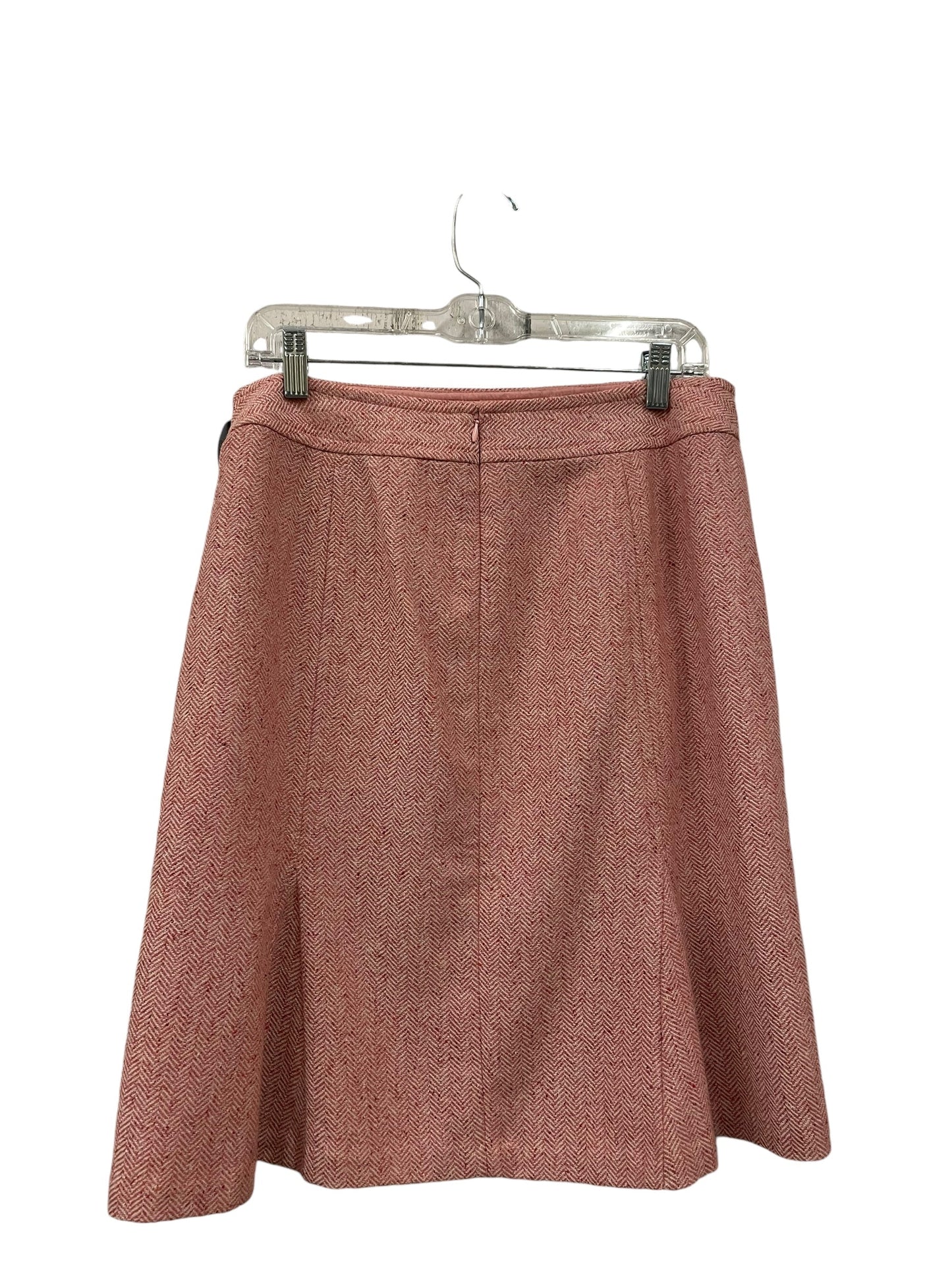 Skirt Mini & Short By Loft In Orange, Size: 10