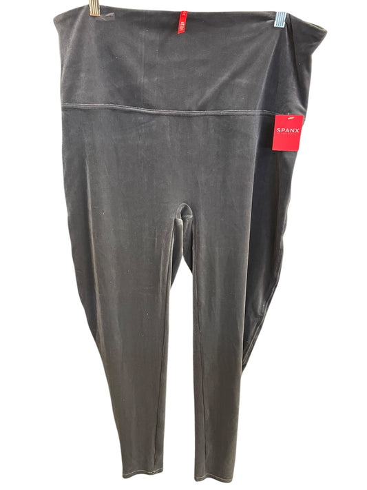 Pants Leggings By Spanx In Grey, Size: 3x