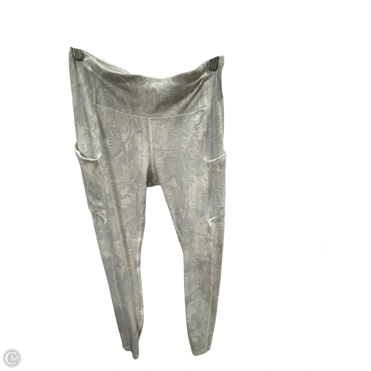 Athletic Leggings By Lululemon In Grey, Size: 4