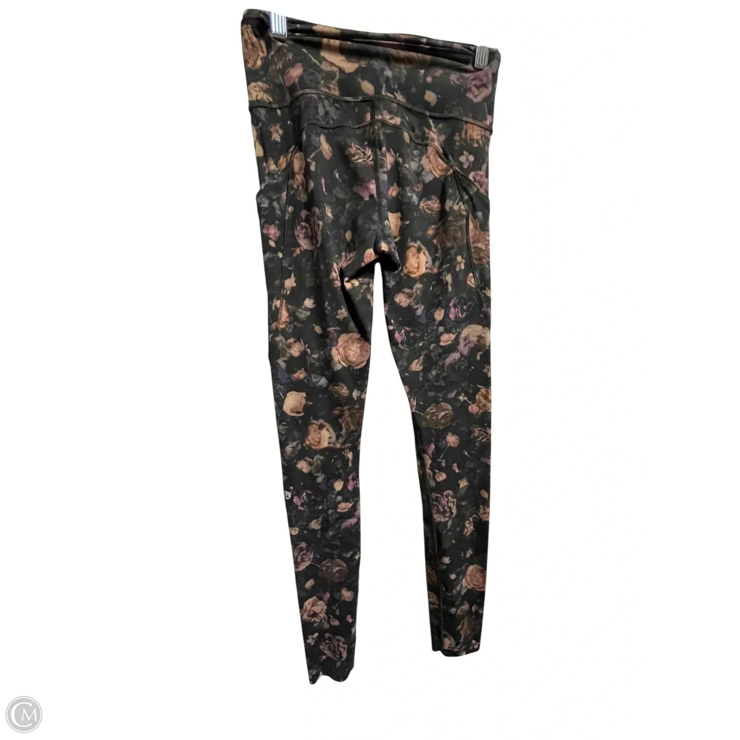 Athletic Capris By Lululemon In Green, Size: 4