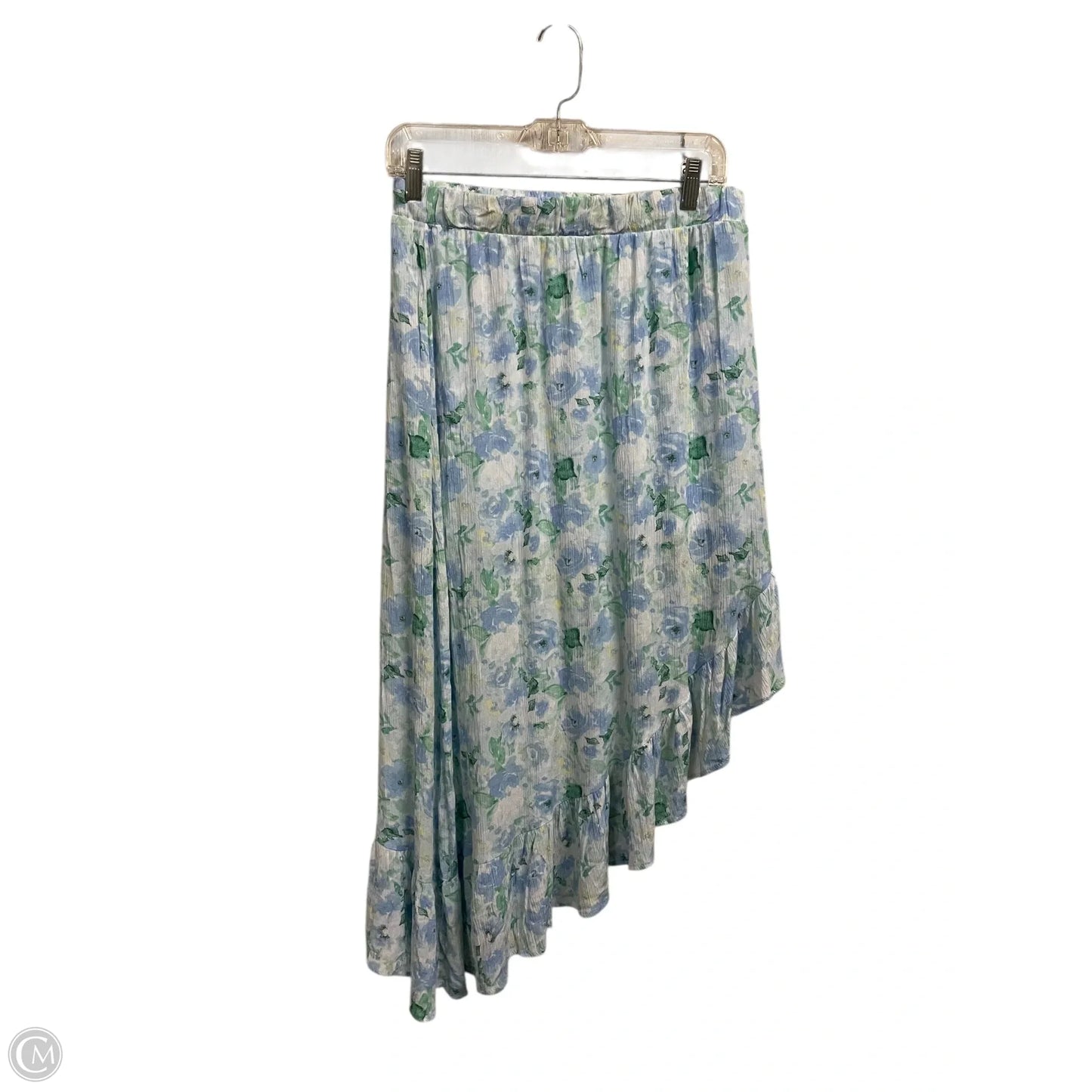 Skirt Midi By No Boundaries In Blue, Size: 8