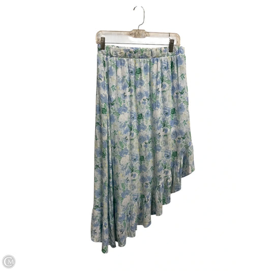 Skirt Midi By No Boundaries In Blue, Size: 8