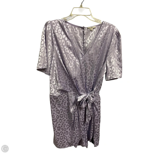 Romper By Entro In Purple, Size: L