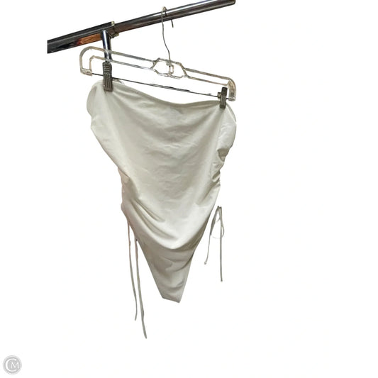 Swimsuit By Boohoo Boutique In White, Size: Xl