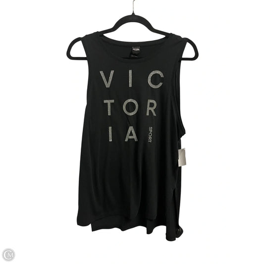 Athletic Tank Top By Victorias Secret In Black, Size: L