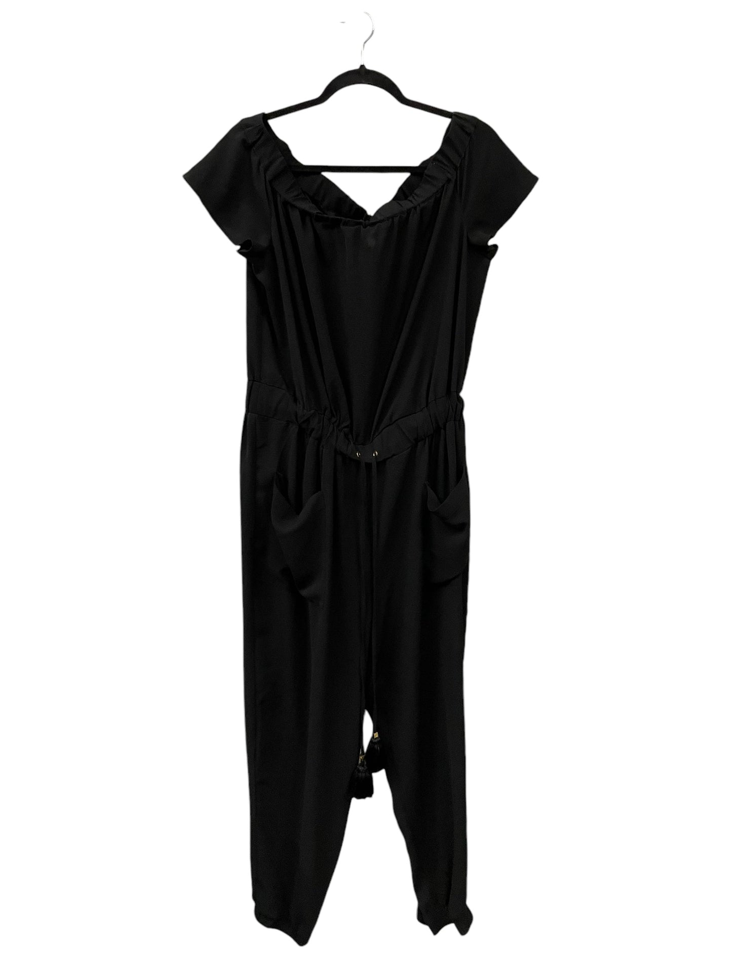 Jumpsuit By Michael By Michael Kors In Black, Size: Xl