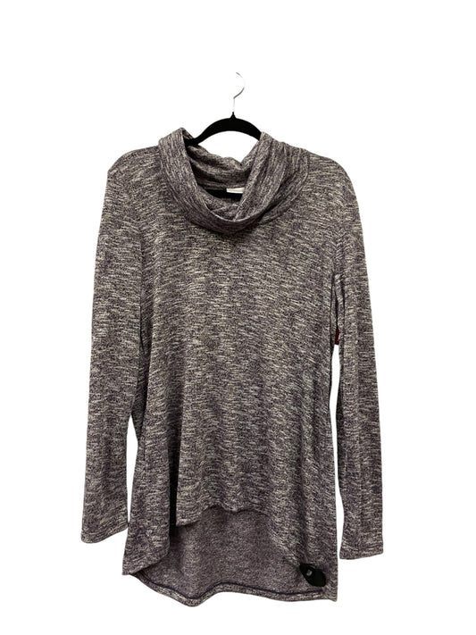 Top Long Sleeve By Chicos In Purple, Size: L