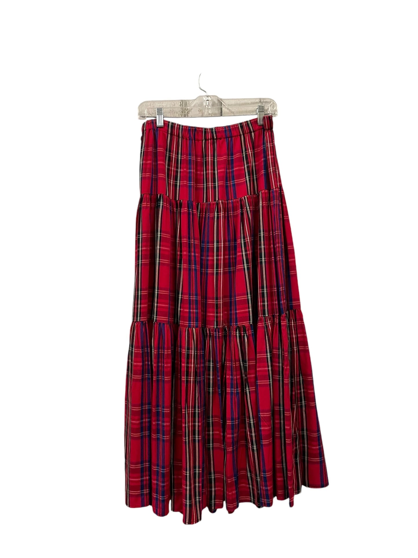 Skirt Maxi By Chaps In Red, Size: M