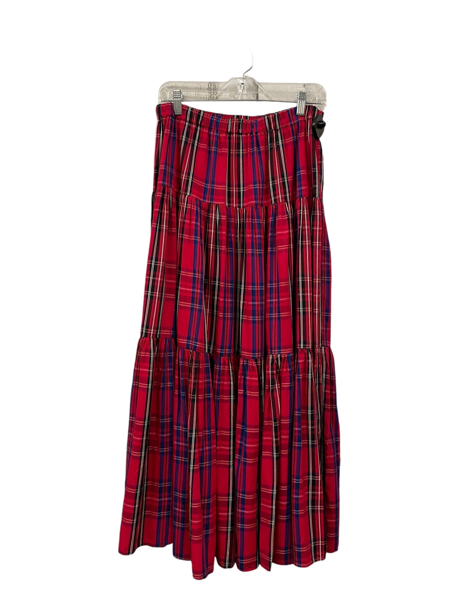 Skirt Maxi By Chaps In Red, Size: M