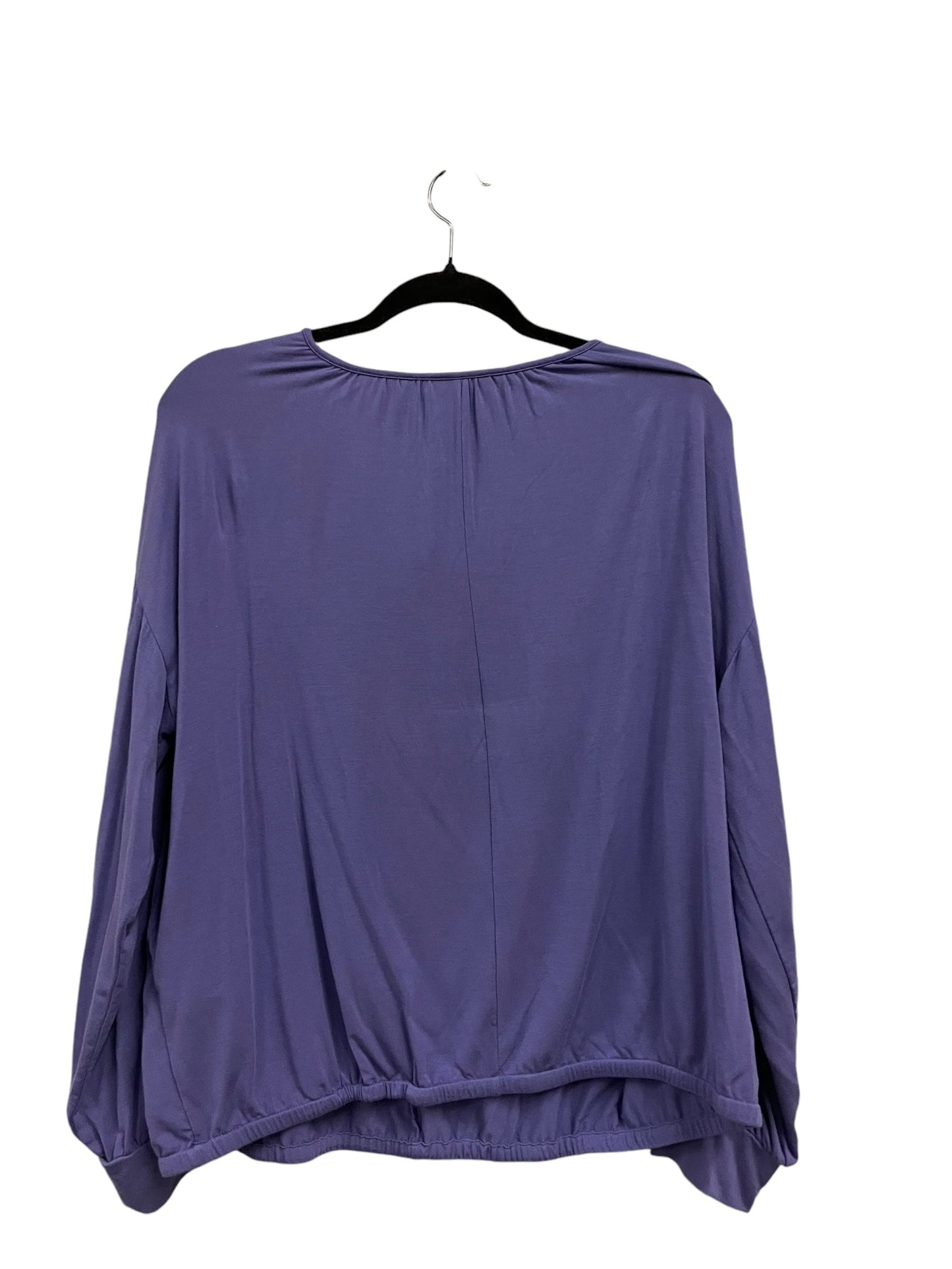 Top Long Sleeve By Alfani In Purple, Size: L