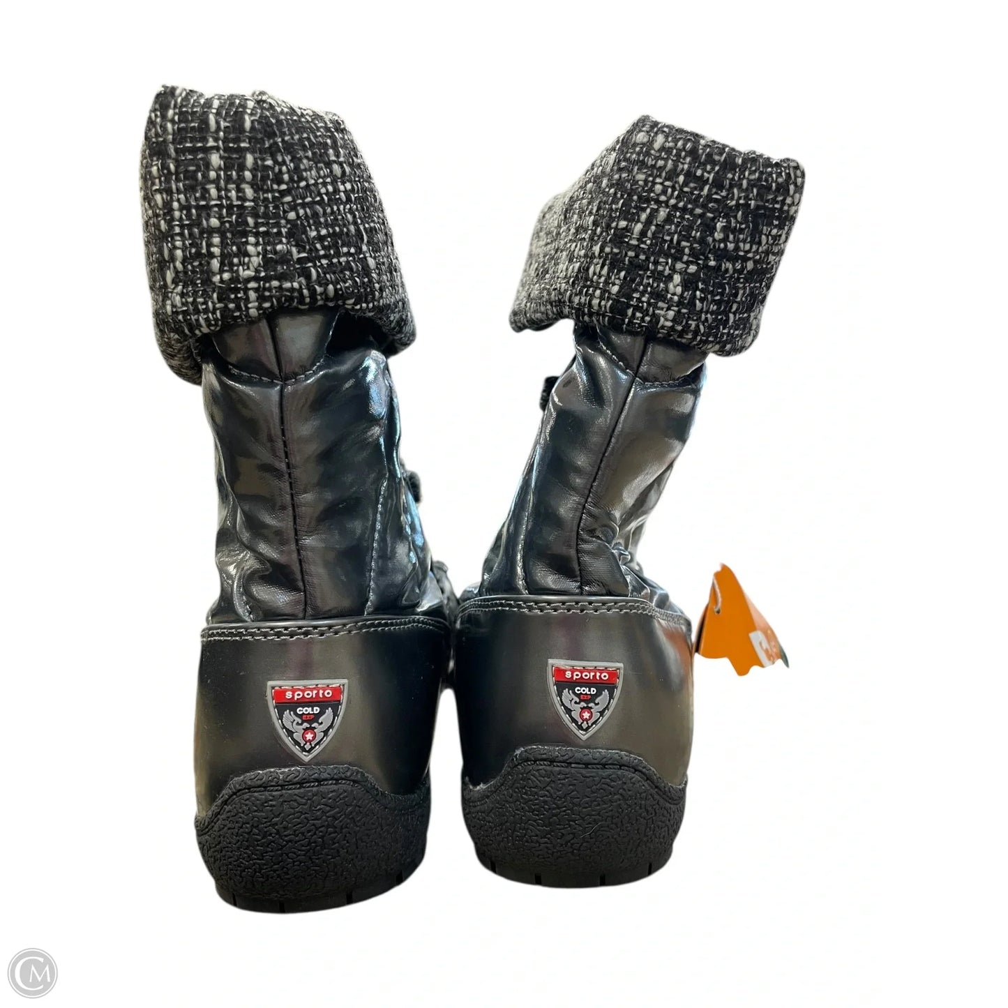 Boots Snow By Sporto In Grey, Size: 12