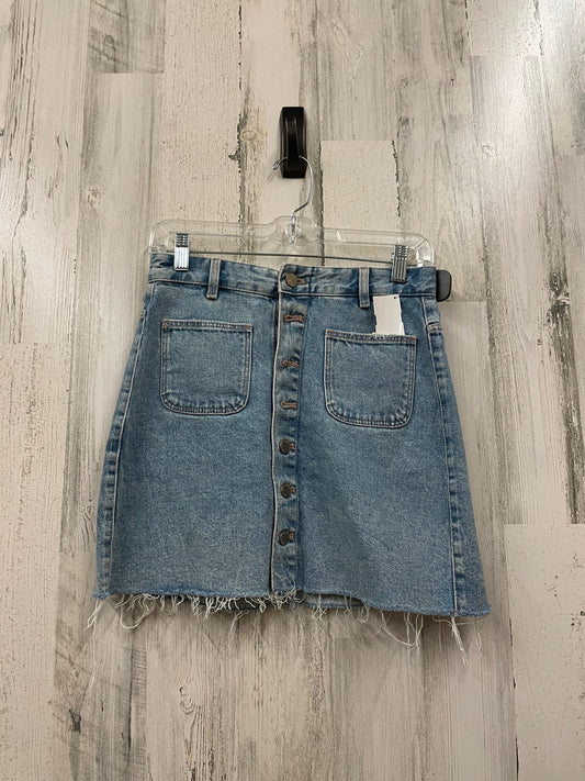 Blue Denim Skirt Mini & Short Zara, Size 6