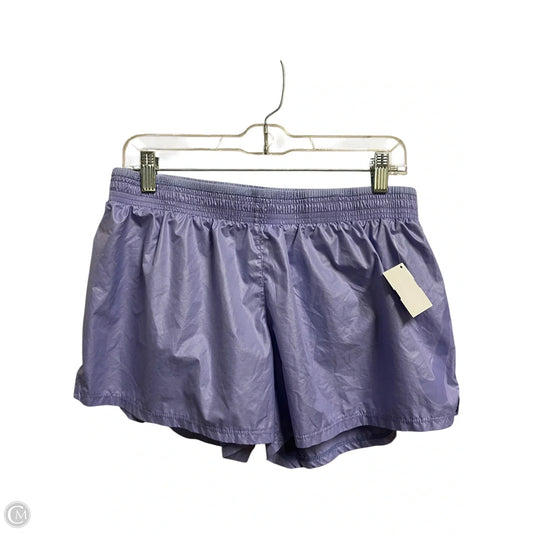 Athletic Shorts By Nike Apparel In Purple, Size: L