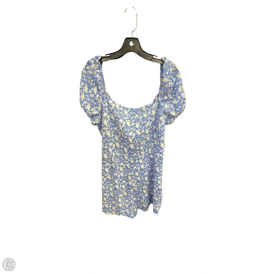 Dress Casual Short By Gianni Bini In Blue, Size: Xl