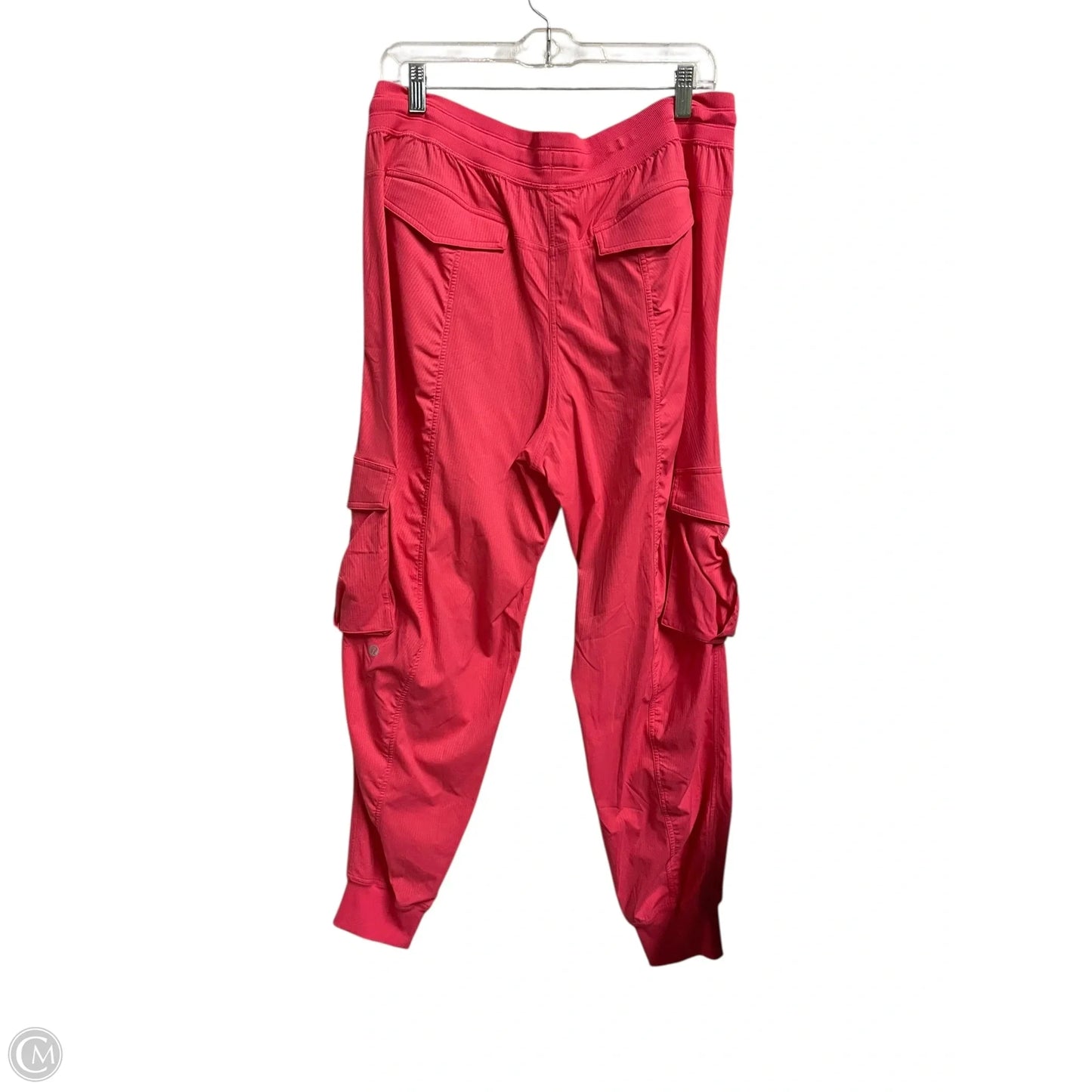 Athletic Pants By Lululemon In Pink, Size: L