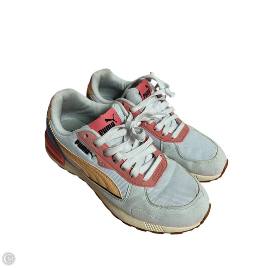 Shoes Athletic By Puma In White, Size: 8.5