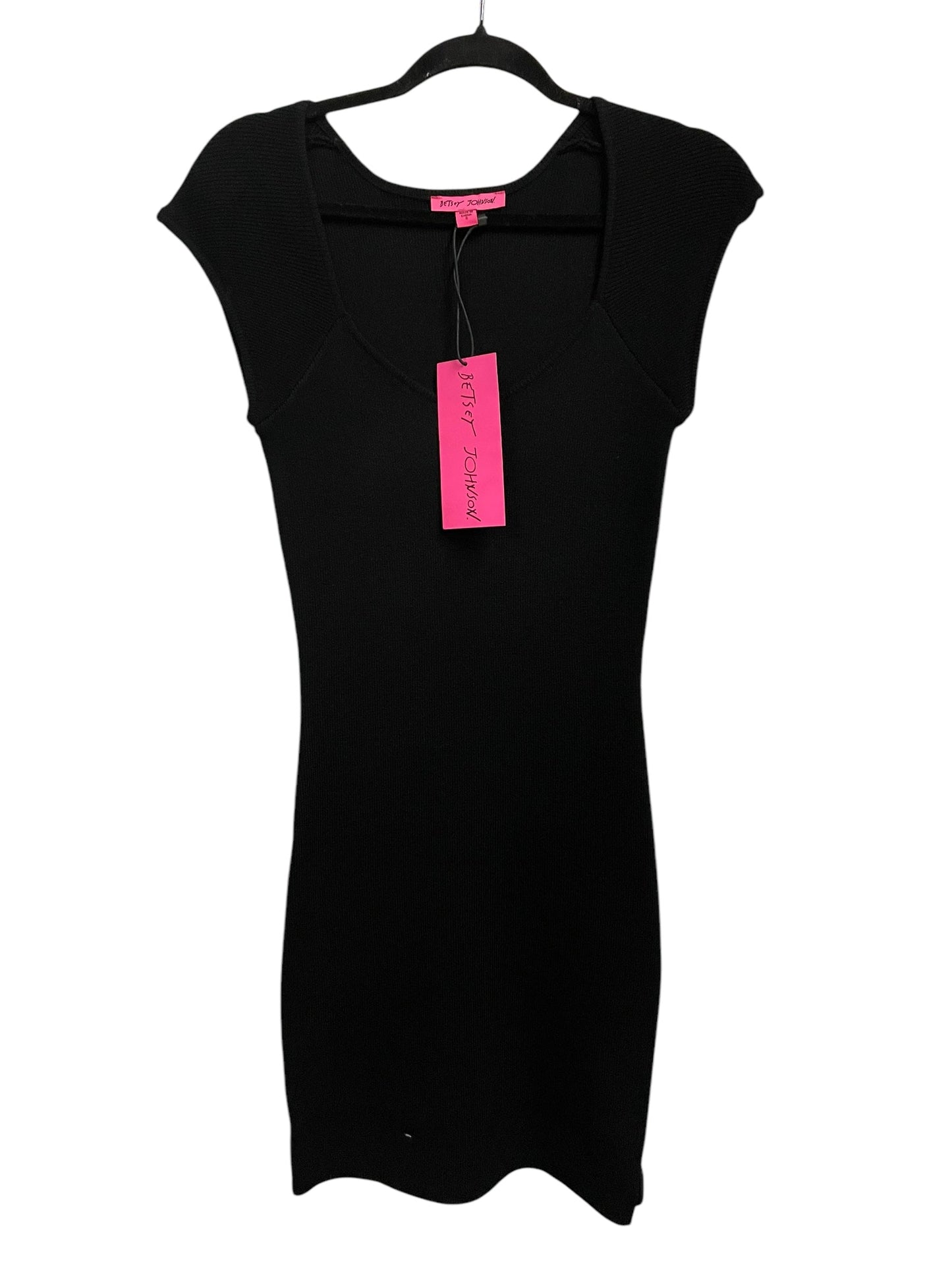 Dress Casual Short By Betsey Johnson In Black, Size: S