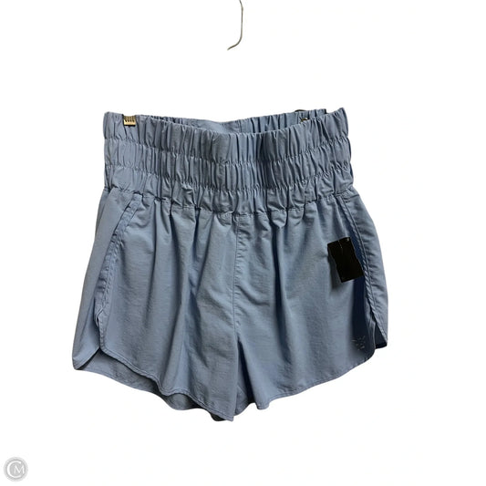 Athletic Shorts By Zenana Outfitters In Blue, Size: L