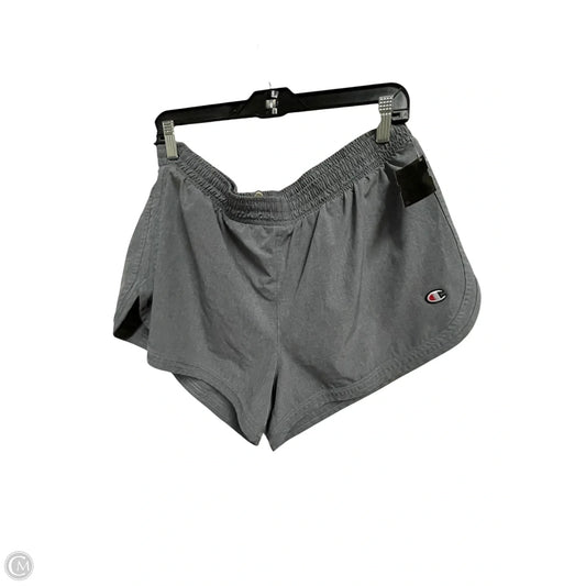 Athletic Shorts By Champion In Grey, Size: 2x