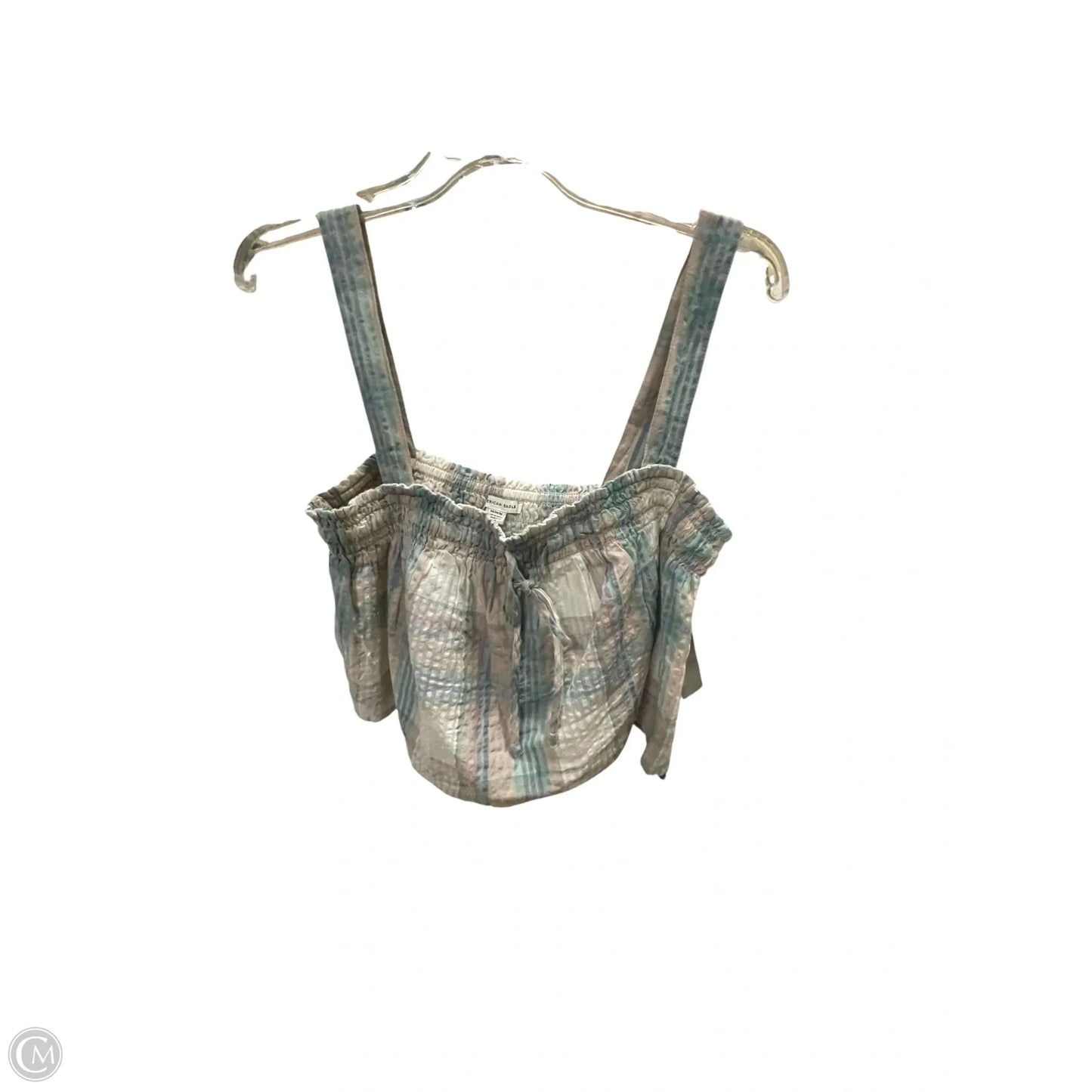 Top Sleeveless Basic By American Eagle In Blue, Size: M