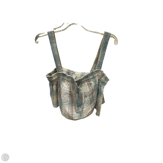 Top Sleeveless Basic By American Eagle In Blue, Size: M