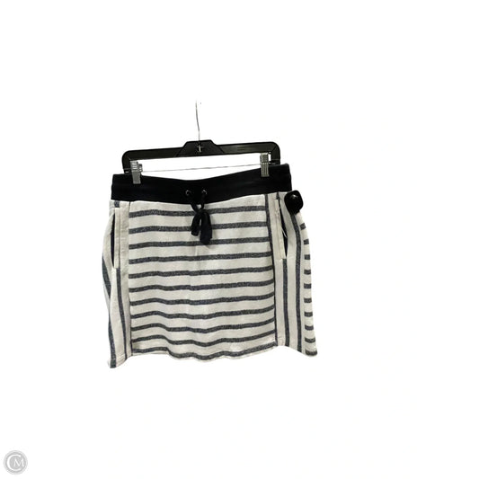 Skort By Jones New York In Striped Pattern, Size: L