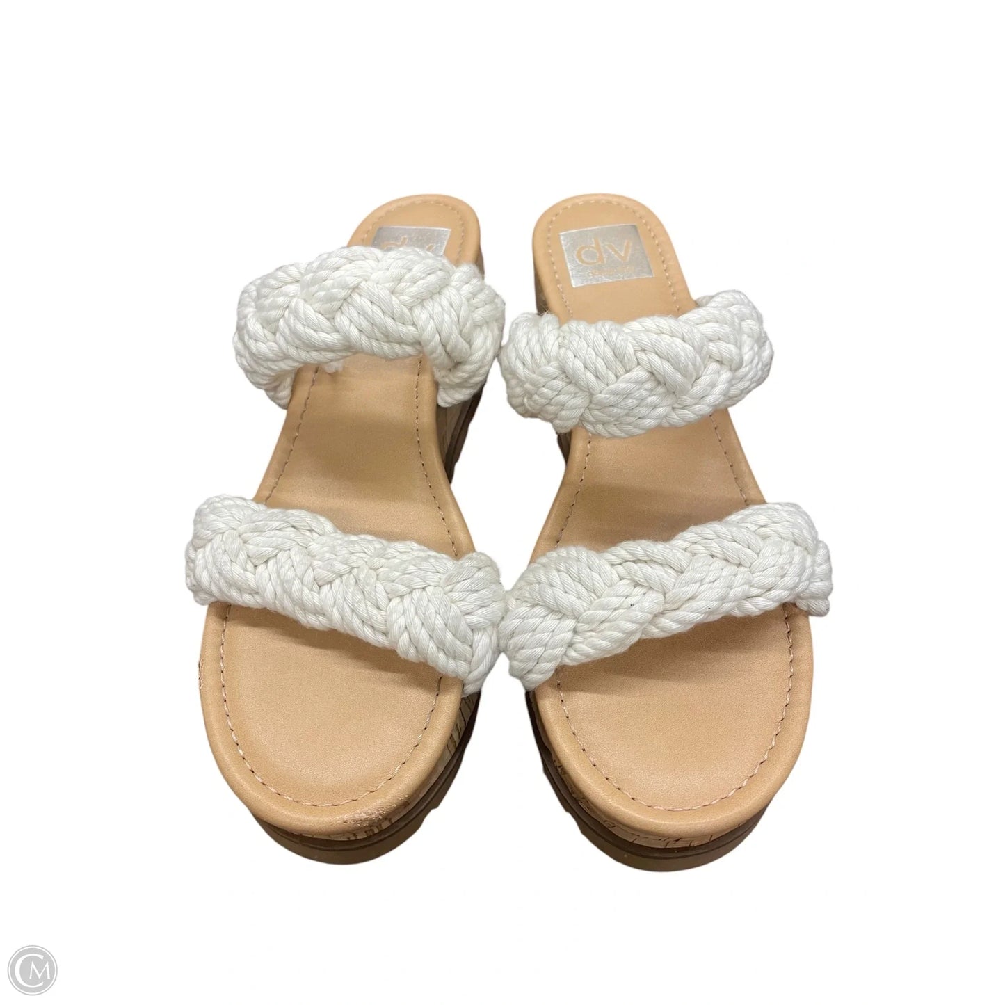 Sandals Heels Platform By Dolce Vita In Cream, Size: 7
