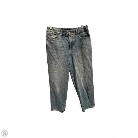 Jeans Straight By Talbots In Blue Denim, Size: 8