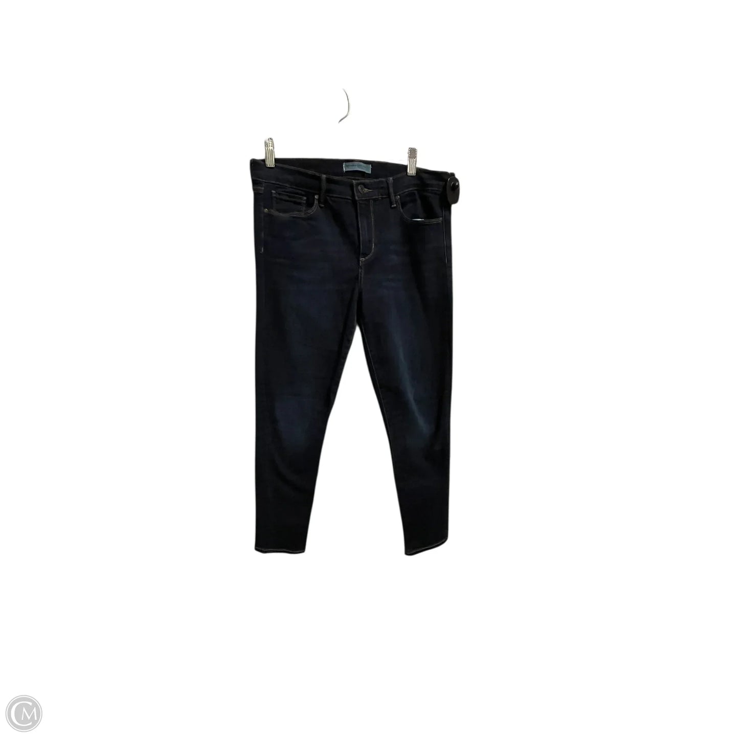 Jeans Skinny By Banana Republic In Blue Denim, Size: 12