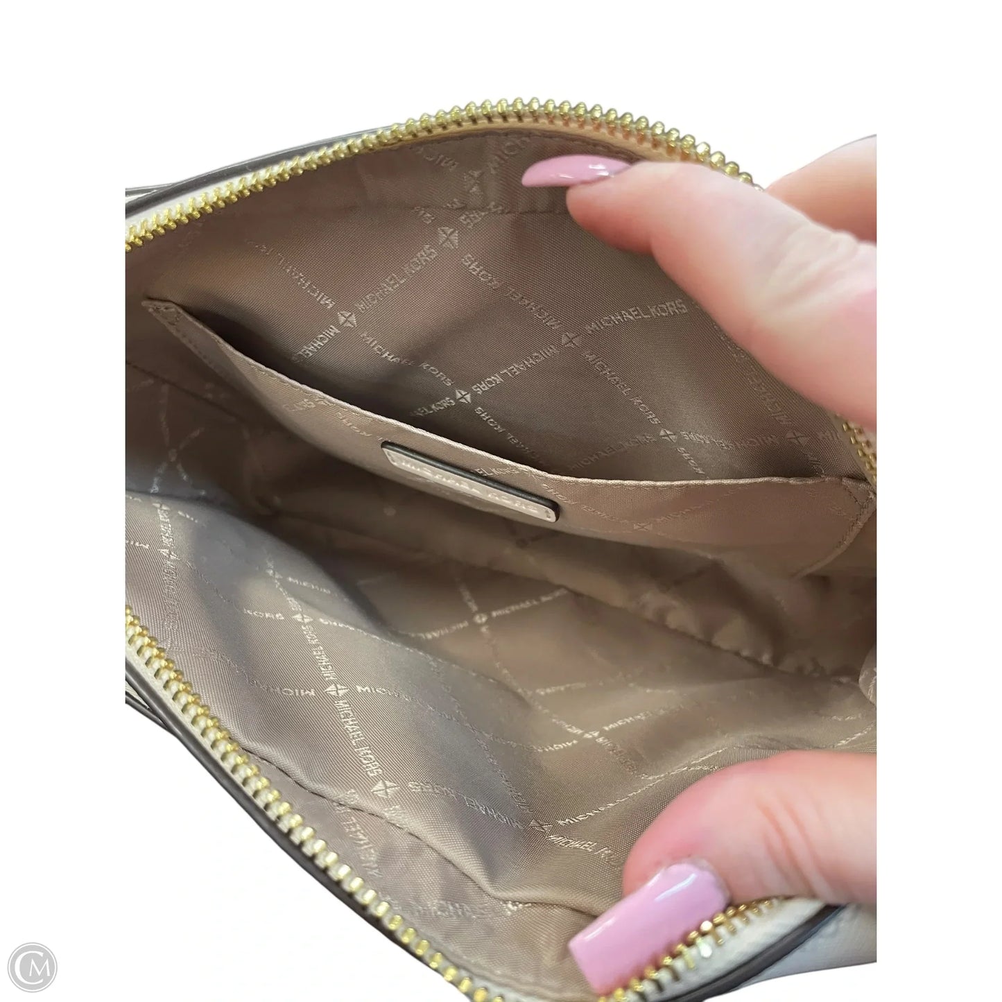 Crossbody Designer By Michael Kors, Size: Medium