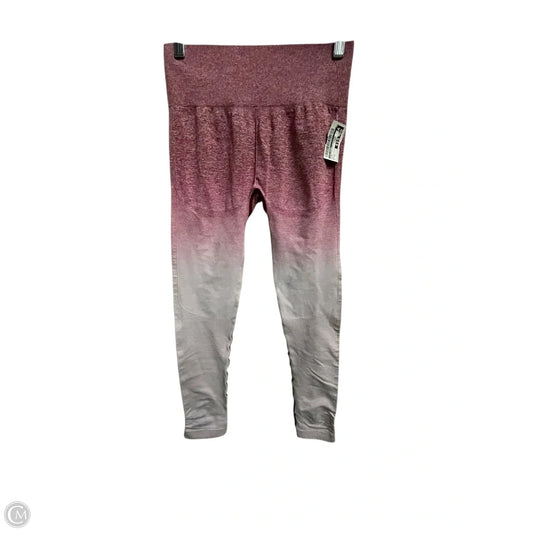 Athletic Leggings By Gym Shark In Pink, Size: S