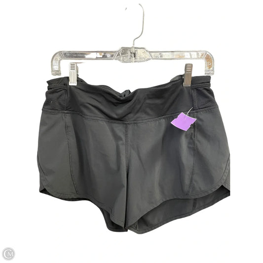 Athletic Shorts By Lululemon In Black, Size: 8