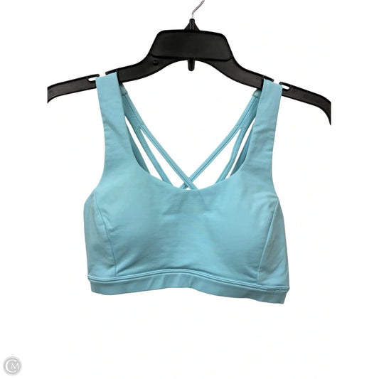 Athletic Bra By Lululemon In Teal, Size: 4