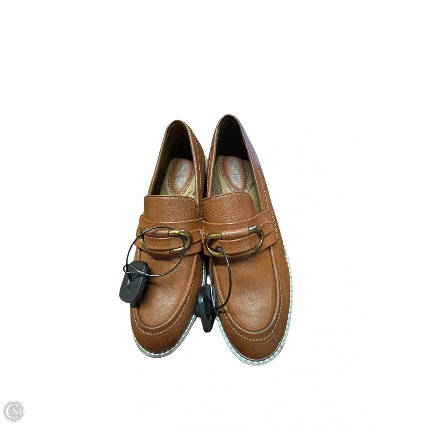 Shoes Flats By Sofft In Brown, Size: 9.5