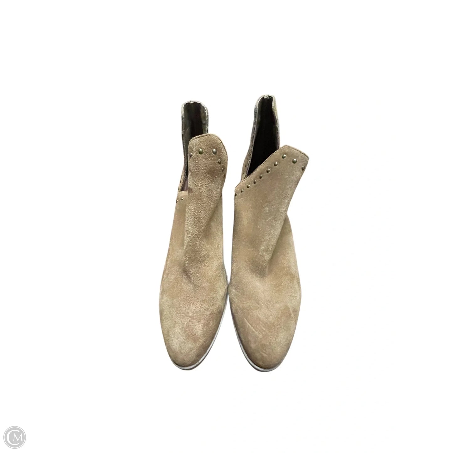 Boots Ankle Heels By Steve Madden In Brown, Size: 10