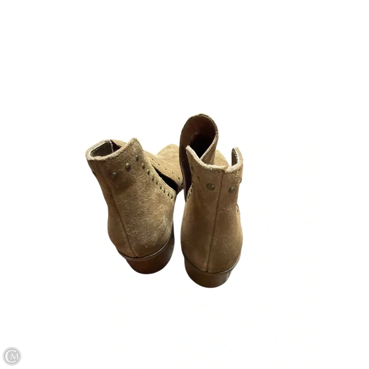 Boots Ankle Heels By Steve Madden In Brown, Size: 10