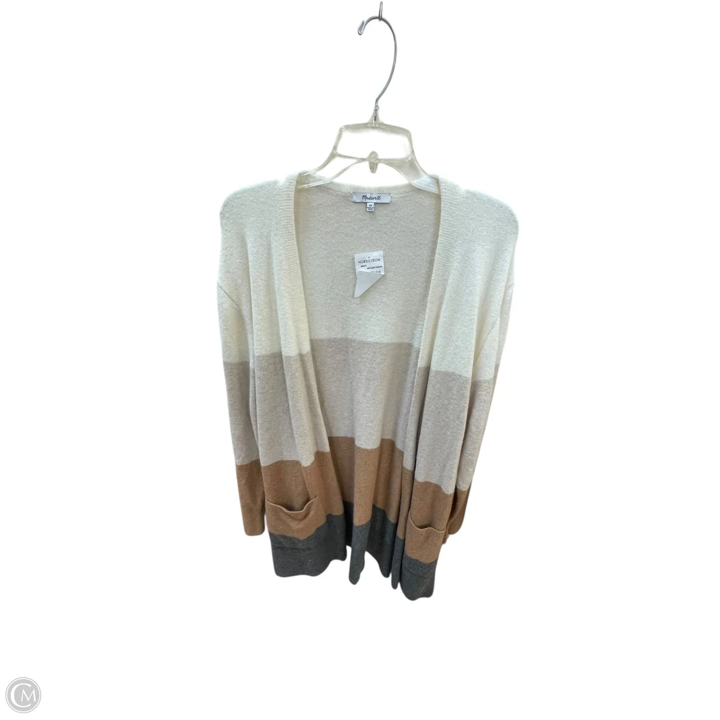 Cardigan By Madewell In Brown & White, Size: 2x